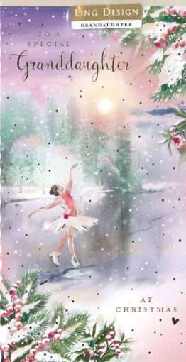 Picture of SPECIAL GRANDDAUGHTER CHRISTMAS CARD